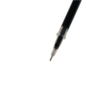 Стержень гелевый 0,38 мм, ErichKrause Fine, для ручек R-301 Gel Matic и др,, 129 мм, чернила чёрные