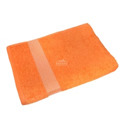 Полотенце Махровое "Кристаллики" Оранжевый