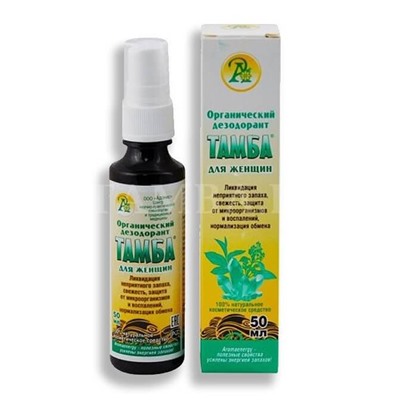 Органический дезодорант Тамба для женщин 50мл