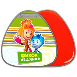 Ледянка мягкая «Фикси» на зелёном