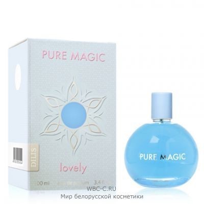 Dilis Парфюмерная вода женская PURE MAGIC Lovely 100мл