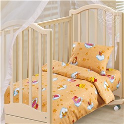 Комплект постельного белья для малышей Облачко желтое