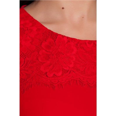 Блуза 641 "Ниагара", красный