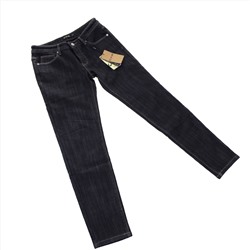 Размер 48-50. Рост 175. Женские утепленные джинсы C.V.B. черного цвета со светлыми переходами.