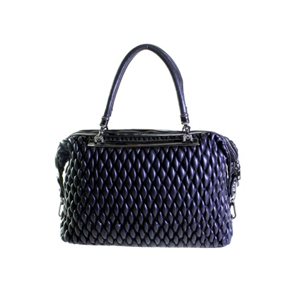 Стильная женская сумочка Tinel_Berrol из эко-кожи черного цвета.