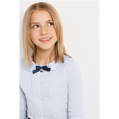 Блузка детская для девочек Esma голубой