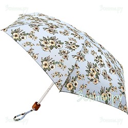 Плоский зонтик Fulton L501-3368 Vintage Bouquet Tiny-2