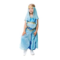 2057 к-19 Карнавальный костюм "Восточная Красавица"  (топ, шаровары, манисты на голову, пояс), ассор