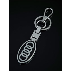 Q-030 Брелок для ключей "Ауди" (хром/цветной)