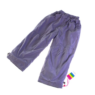 Рост 120-130. Утепленные детские штаны с подкладкой из войлока Federlix нежно-фиолетового цвета.