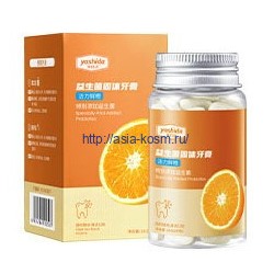 Зубная паста Yashida в жевательных таблетках – со вкусом апельсина (10507)