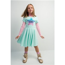Платье детское для девочек Hitachi светло-бирюзовый