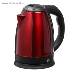 Чайник электрический Irit IR-1343, 1500 Вт, 2 л, металл, красный