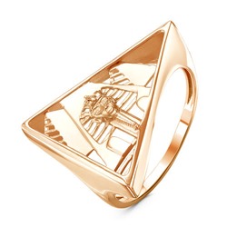 Позолоченное кольцо "Каир" - 1123 - п