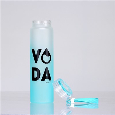 Бутылка для воды VODA, 500 мл, стекло