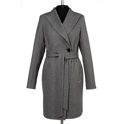 01-11448 Пальто женское демисезонное (пояс)