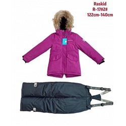 R17#2F Зимний костюм для девочки Raskid (122-140)