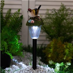 Светильник садовый на солнечных батареях TDM СП "Птицы", пластик, меняет цвет