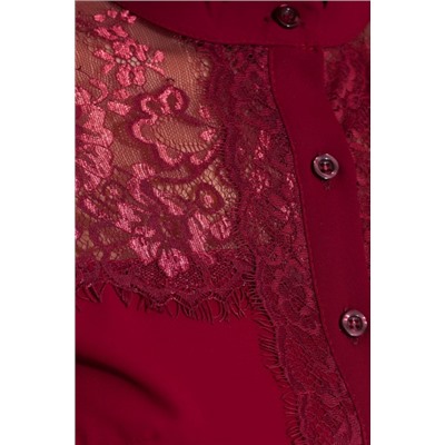 Блуза 460 "Ниагара", светло-бордовый