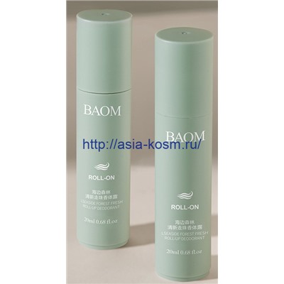Роликовый лосьон-антиперспирант Baom – защита от пота и запаха – свежесть леса (92255)
