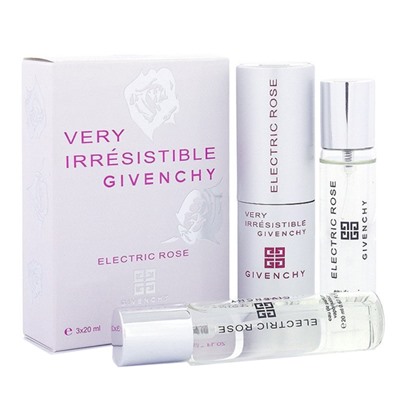 Givenchy Very Irresistible Electric Rose edp 3*20 ml
