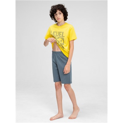 CWJB 50141-30 Комплект для мальчика (футболка, шорты),желтый