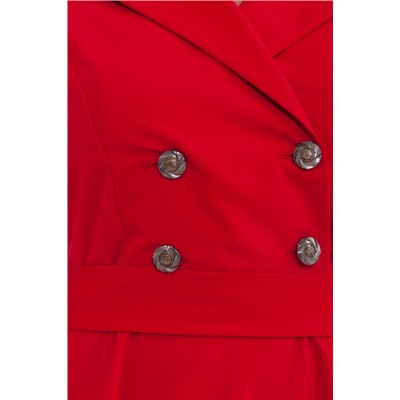 Платье 830 Красный