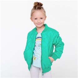 Куртка для девочки, цвет светло-зелёный, рост 104 см