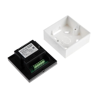 Контроллер Ecola, для RGB ленты, 12 В, 144 Вт, 12 А, IP20, с кольцевым сенсором, черный