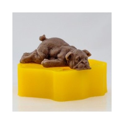 Силиконовая форма для мыла - 3D - Собака 2