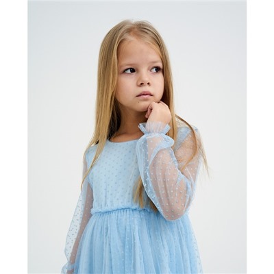 Платье для девочки KAFTAN, размер 30 (98-104 см), цвет голубой