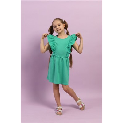 CSKG 63796-37-397 Платье для девочки,зеленый