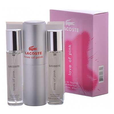 Lacoste Love Of Pink edt 3*20 ml
