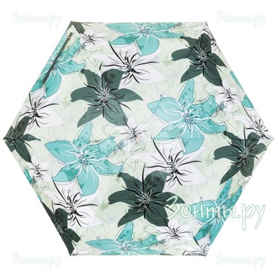 Мини зонт "Лилии Green" Rainlab 069 MiniFlat