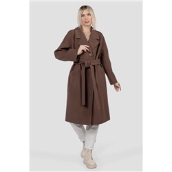 01-11800 Пальто женское демисезонное (пояс)