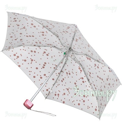 Зонт мини для женщин Fulton L501-3851 (Золотой горох)
