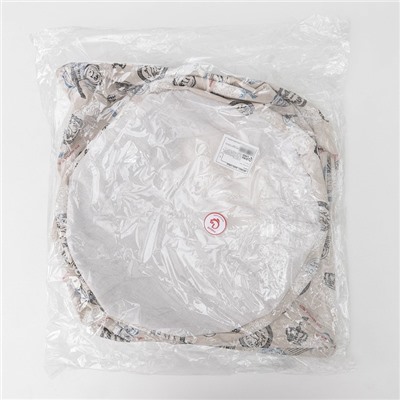 Корзина бельевая текстильная Доляна «Париж», 35×35×60 см