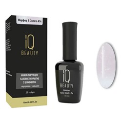 IQ Beauty Камуфлируещее базовое покрытие №14, фарфор и золото, 10 мл