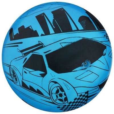 Мяч детский «Машина», 22 см, 60 г, цвета МИКС