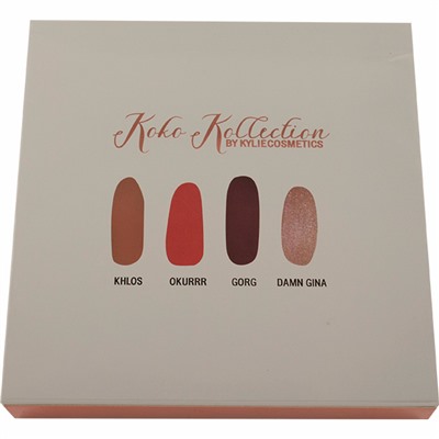 Блеск для губ Kylie Koko Kolection Lipstick 4 шт