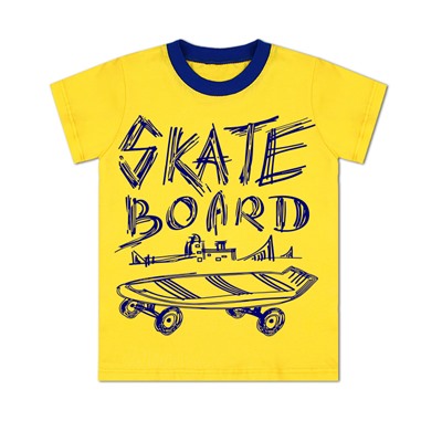 Жёлтая футболка для мальчика 80951-МЛС19