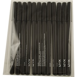 Карандаш для глаз NYX Waterproof Lip Pencil (черные, 12 шт.)
