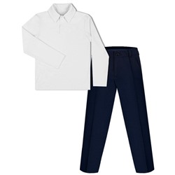 Комплект для мальчика (брюки и рубашка-поло) 83812-6630