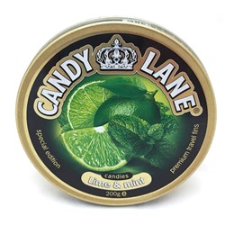 Фруктовые леденцы Лайм и мята Candy Lane 200гр