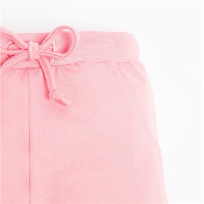 Комплект: джемпер и брюки Крошка Я "Princess", рост 68-74 см, цвет серый/розовый