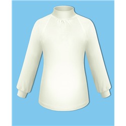 Молочная школьная водолазка (блузка) для девочки 7581-ДШ18