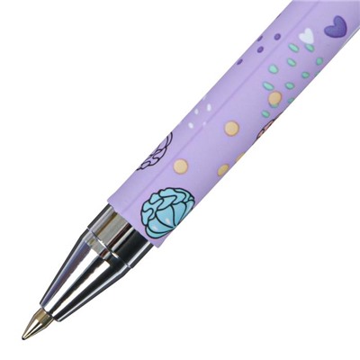 Ручка шариковая HappyWrite "My Sweet.Зефирки", 0,5 мм, синие чернила