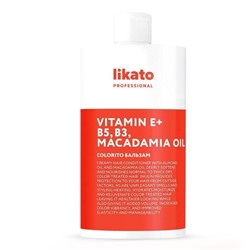 Likato Бальзам для окрашенных волос / Colorito Vitamin E + B5, B3, Macadamia Oil, 750 мл