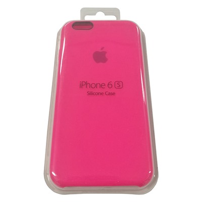 Силиконовый чехол для iPhone 6/6S розовый