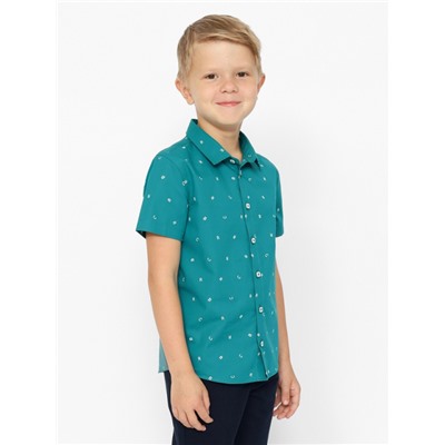 CWKB 63277-37 Рубашка для мальчика,зеленый
